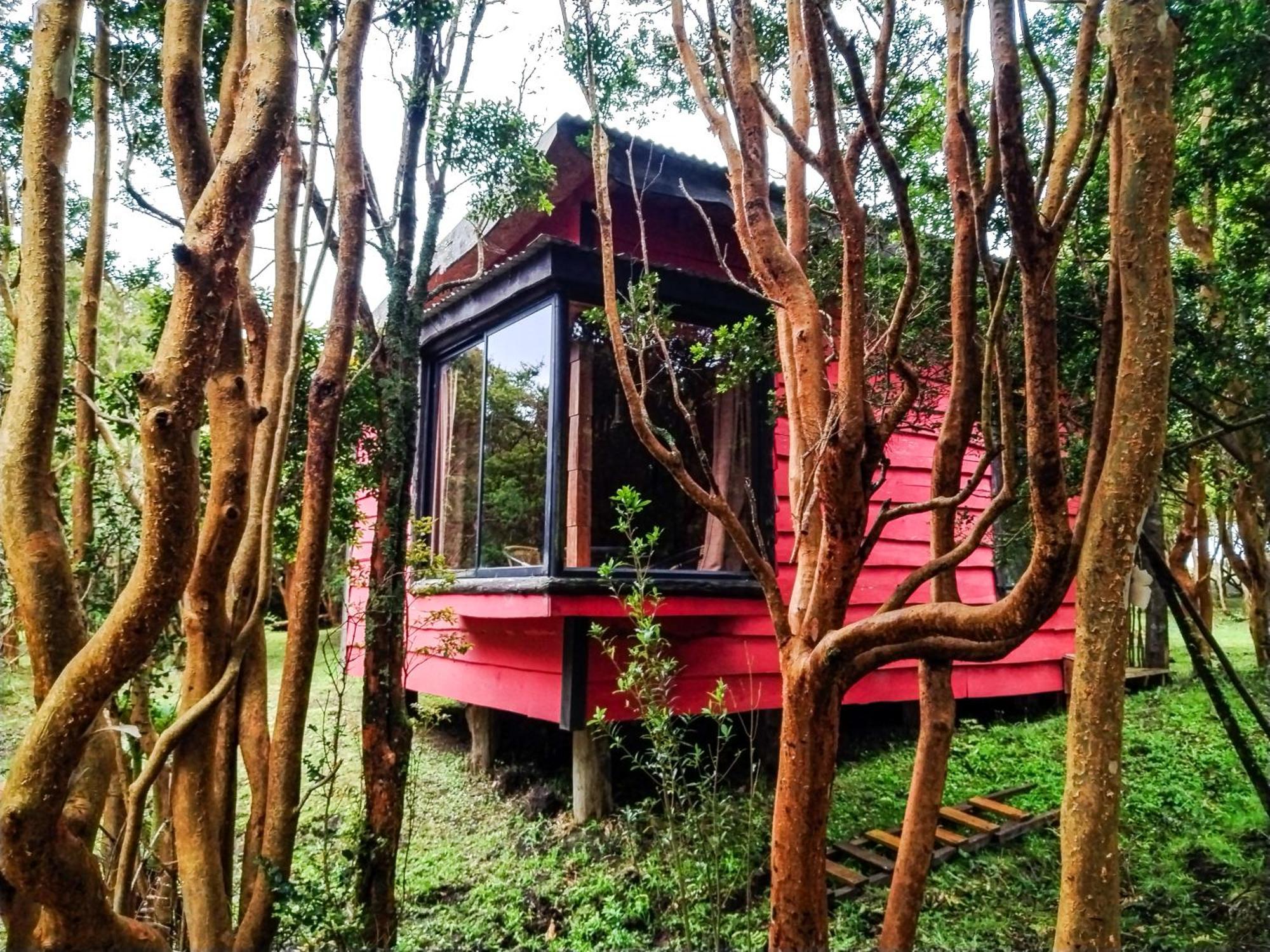 Hostal & Cabanas Luna Del Sur Cucao Exterior foto